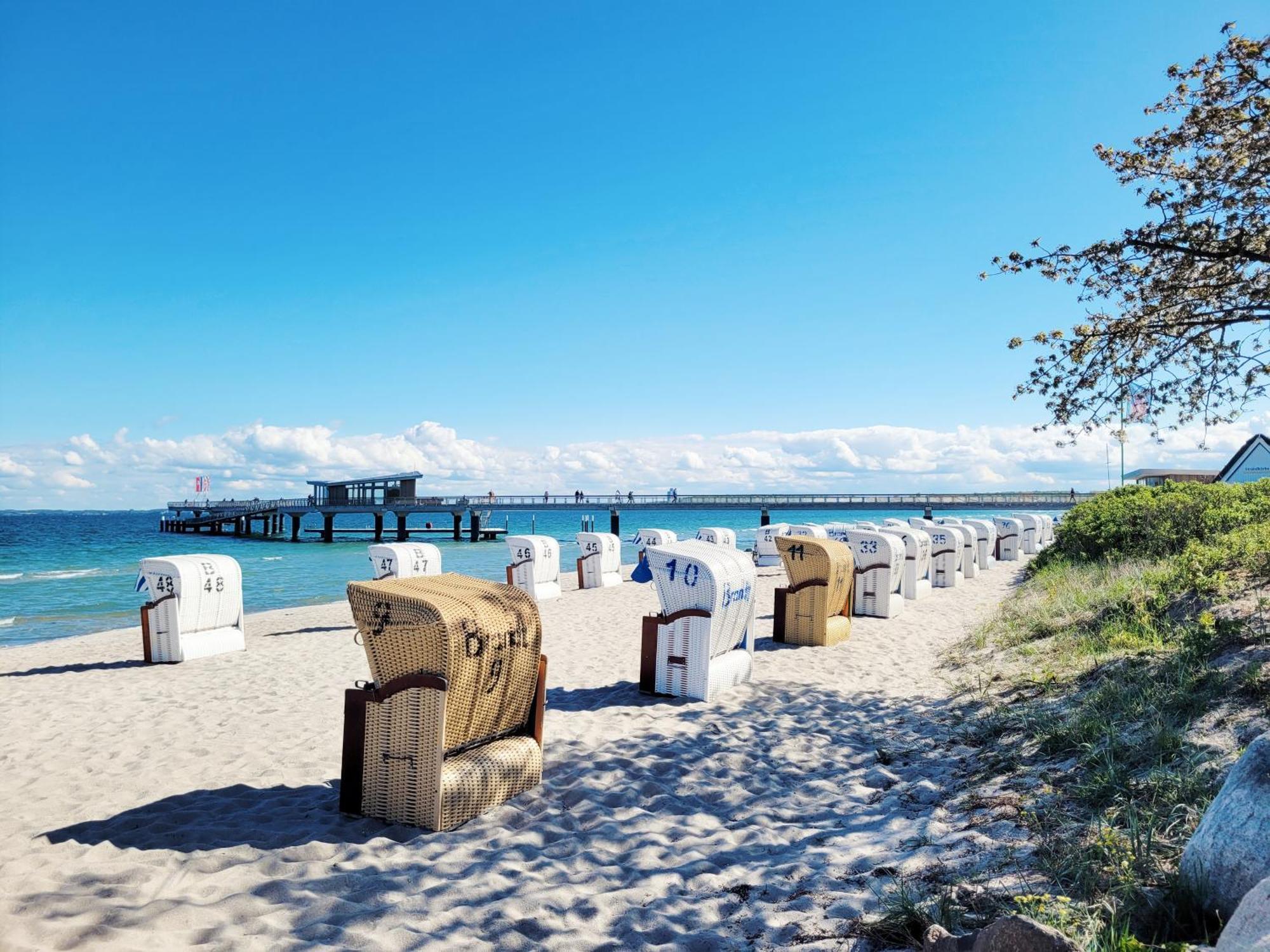 Kostenguenstige & Charmante Ferienunterkunft Ohne Kueche Und In Strandnaehe - Ideal Fuer Kurztrips Oder 1-Nacht Aufenthalte - Inklusive Fahrradunterstellplatz Scharbeutz Ngoại thất bức ảnh